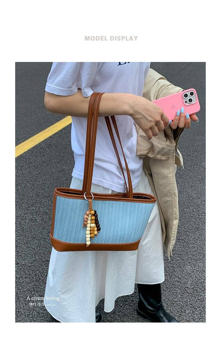 Borsa a tracolla singola versatile da portare sottobraccio 2025, borsa a mano, borsa da donna estiva in stile Totte_voghion.com