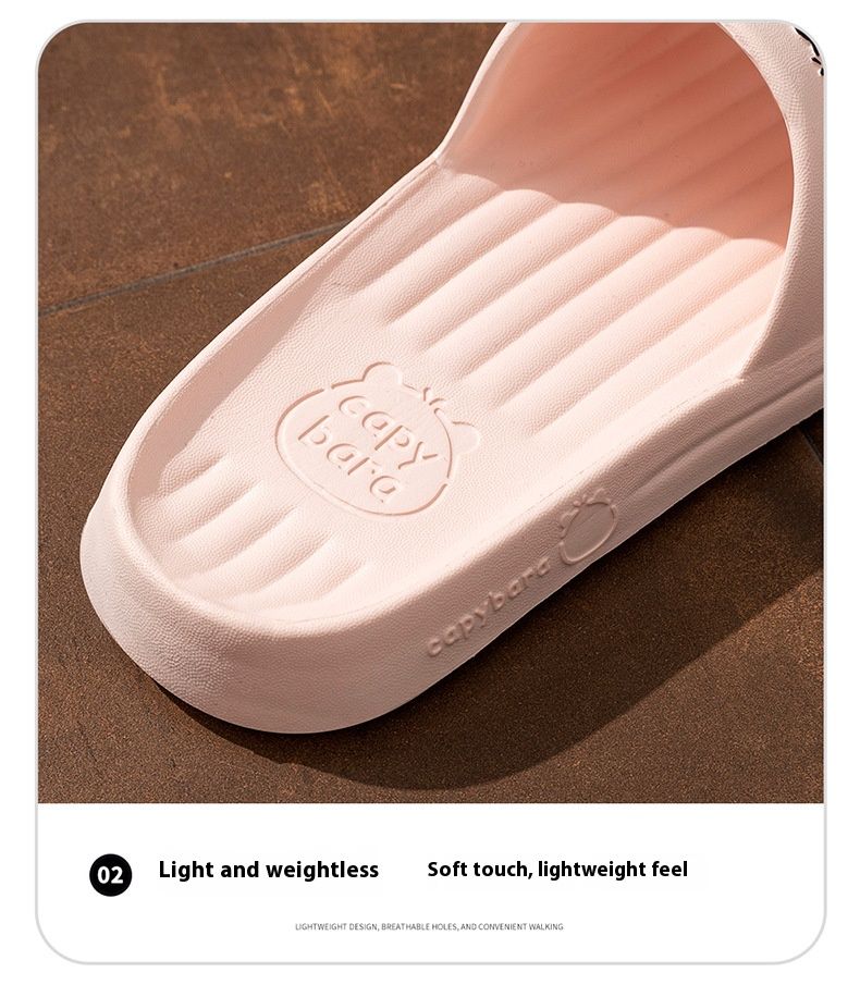 Cartoon Bear Couple Slides - Breathable EVA Slippers With Anti-Slip Sole (Unisex, 5 Colors, Sizes 36-45)_voghion.com