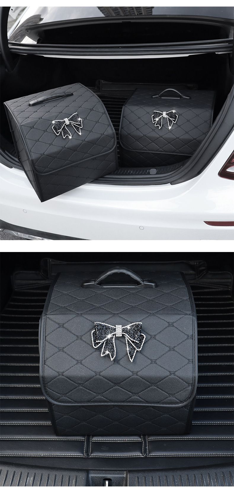Xiaoxiangfeng Trunk Storage Box, Mounted Artifact, Organizer, Car Interior Box Supplies, Complete Collection Of Leather_voghion.com
