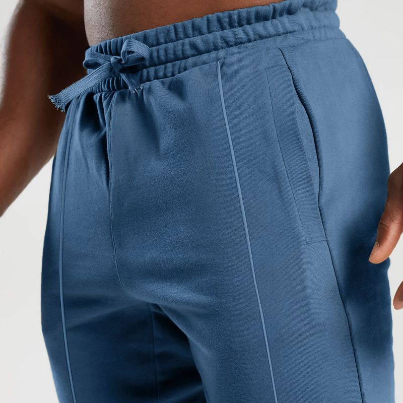 2024 Frühjahr/Sommer Freizeit Sport Guard für lose Krawatte Füße gestrickte Casual Herrenhose_voghion.com