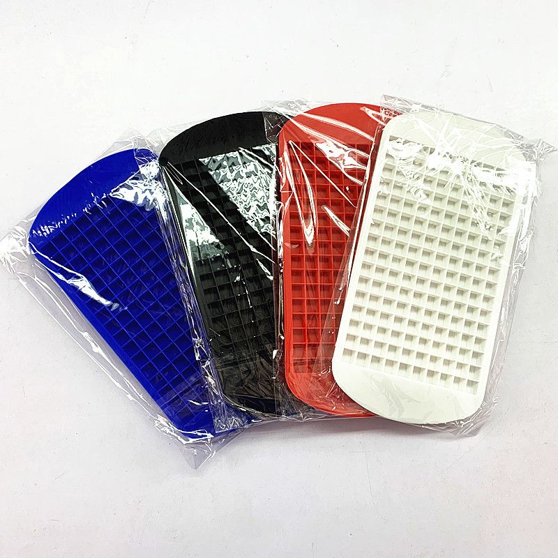 Silicone Ice Cube Trays Set Large & Small Square & Round Ball Molds For Diy Cold Drinks Reusable Freezer Ice Maker (4-Pack)_voghion.com