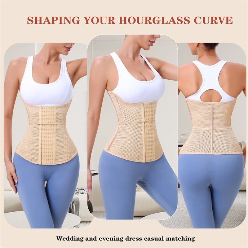 VoleFox Waist Trainer Fashion Yoga Belt With Adjustable Compression For Tummy Control And Chest Support_voghion.com