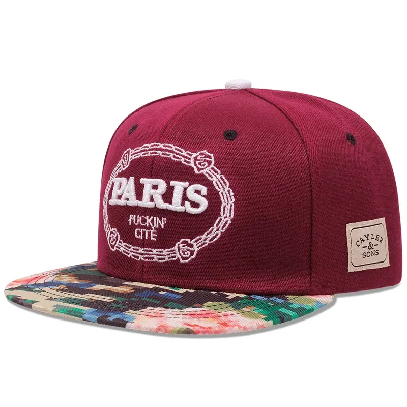 Gorra Brand Herrenhüte Flat Top Baseball Man Cap Verstellbare Snapback Gorras Hombre Sport Damen Herren HipHop Sonnenhut_voghion.com