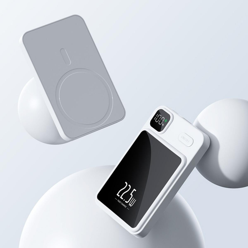22,5 W 10 000/20 000 mAh powerbanka s magnetickou super rychlou nabíječkou Qi PD20 W bezdrátová powerbanka pro iPhone 14 Samsung Huawei Xiaomi_voghion.com