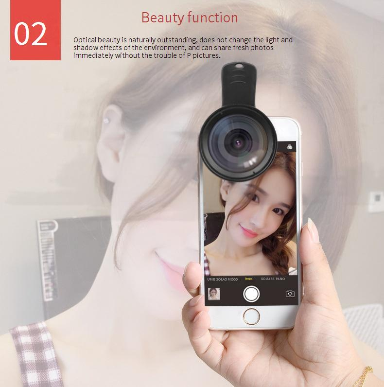 Objektiv za mobilni telefon 0,45x univerzalni ultra širokokotni 12,5x makro SLR fotoaparat s posebnimi učinki zunanji fotoaparat_voghion.com
