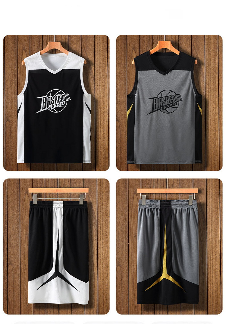 Herrenbekleidung Plus Size Sportweste Shorts Anzug Laufen Schnelltrocknend Lose Sets_voghion.com