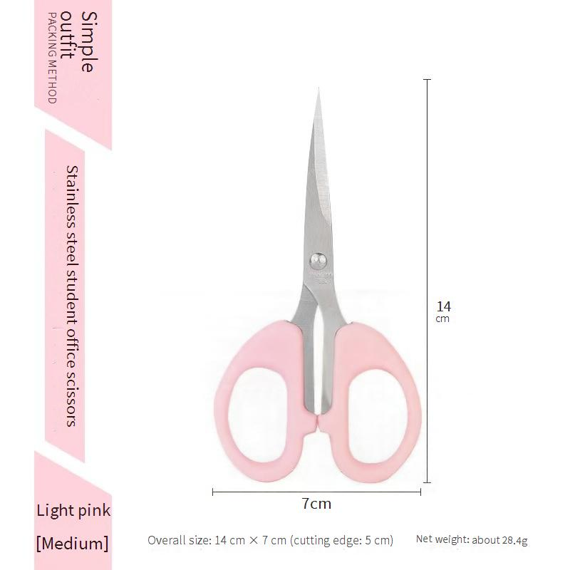 Pastel Stationery Set With Stapler, Scissors, Tape & Staple Remover - Cute Office & School Supplies For Students, Teachers & Professionals_voghion.com