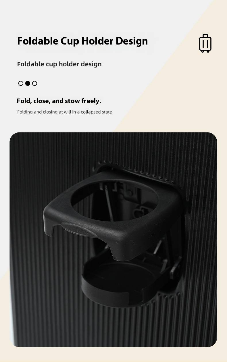 Premium Aluminum Frame Luggage With USB Charging Port & Cup Holder, 20/24/26/29 Inch Expandable Suitcase Smooth Spinner Wheels &Brake System Business_voghion.com