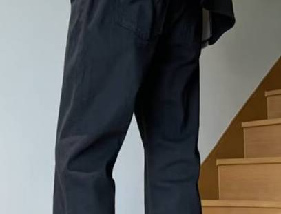 Jeans neri parigini bootcut – Denim Cleanfit High Street da uomo (gamba dritta a svasata, lavaggio vintage)_voghion.com