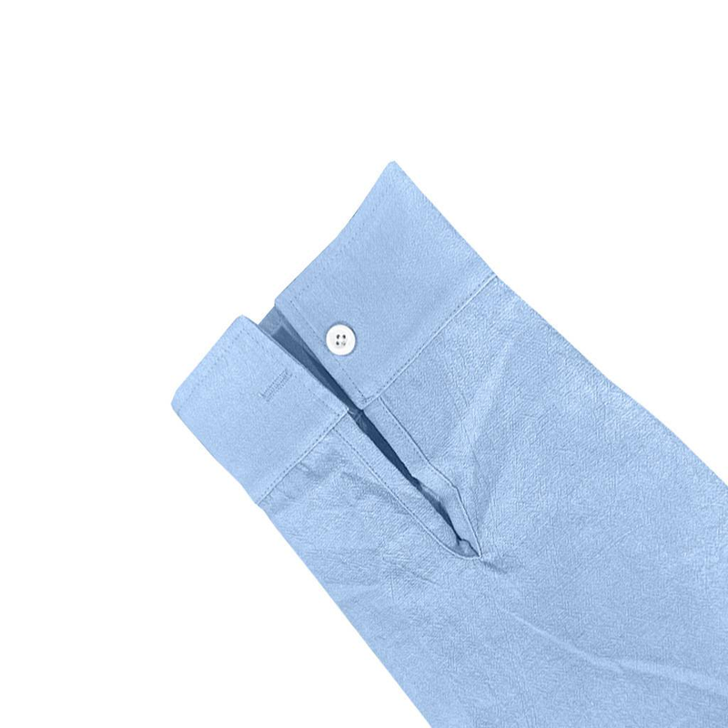 Camicia hawaiana a maniche lunghe, semplice, casual, in lino, traspirante, da uomo, estiva, con pantaloncini da spiaggia._voghion.com