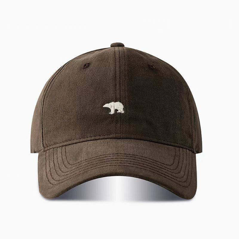 Polar Bear Baseball Cap - UPF50+ Sun Protection Hat With Breathable Fabric Extended Size Fit & Soft Crown For Face Slimming Effect_voghion.com