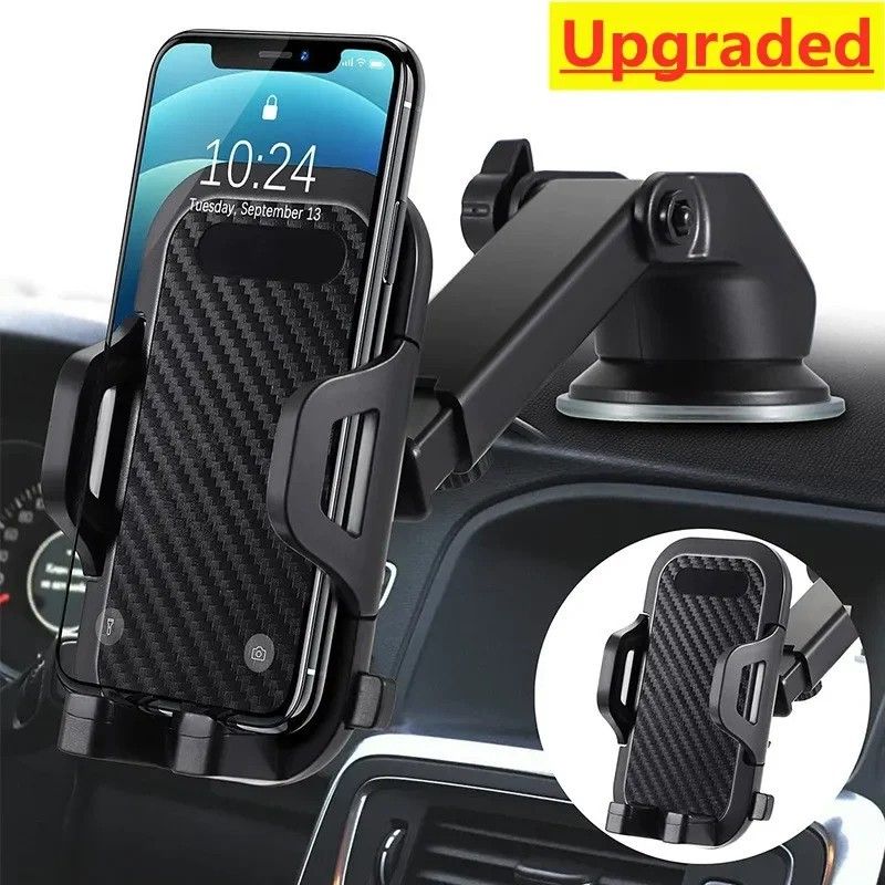 Universal Car Mobile Phone Holder 360° Windscreen Dashboard GPS Stand Cradle UK_voghion.com