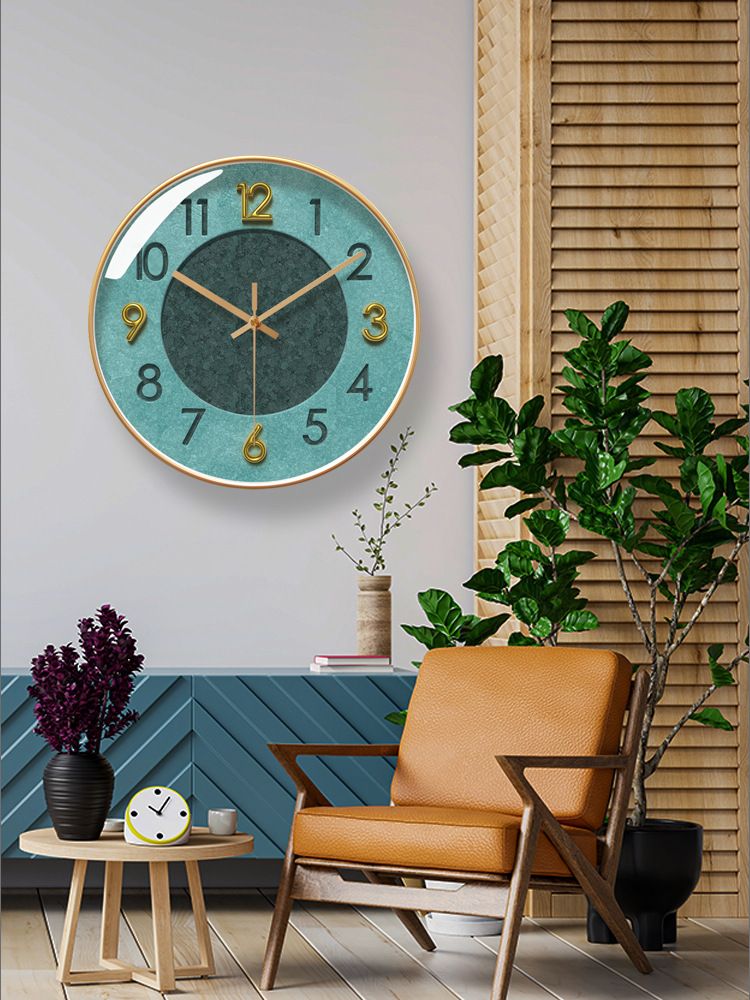 Yipula 7050 Wohnzimmer Stille Wand Einfache Mode Hause Quarz Kreative Persönlichkeit Moderne Nordische Uhr_voghion.com