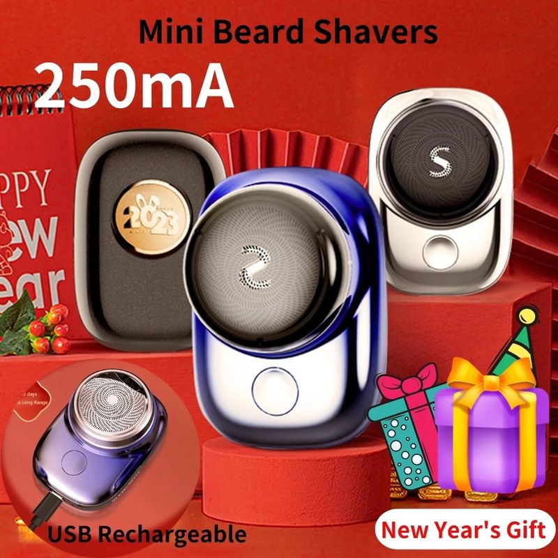 Electric Razors Knife Mini Portable Face Beard Shaver 250mA USB Rechargeable Hair Cutting hine Personal Care Appliance_voghion.com