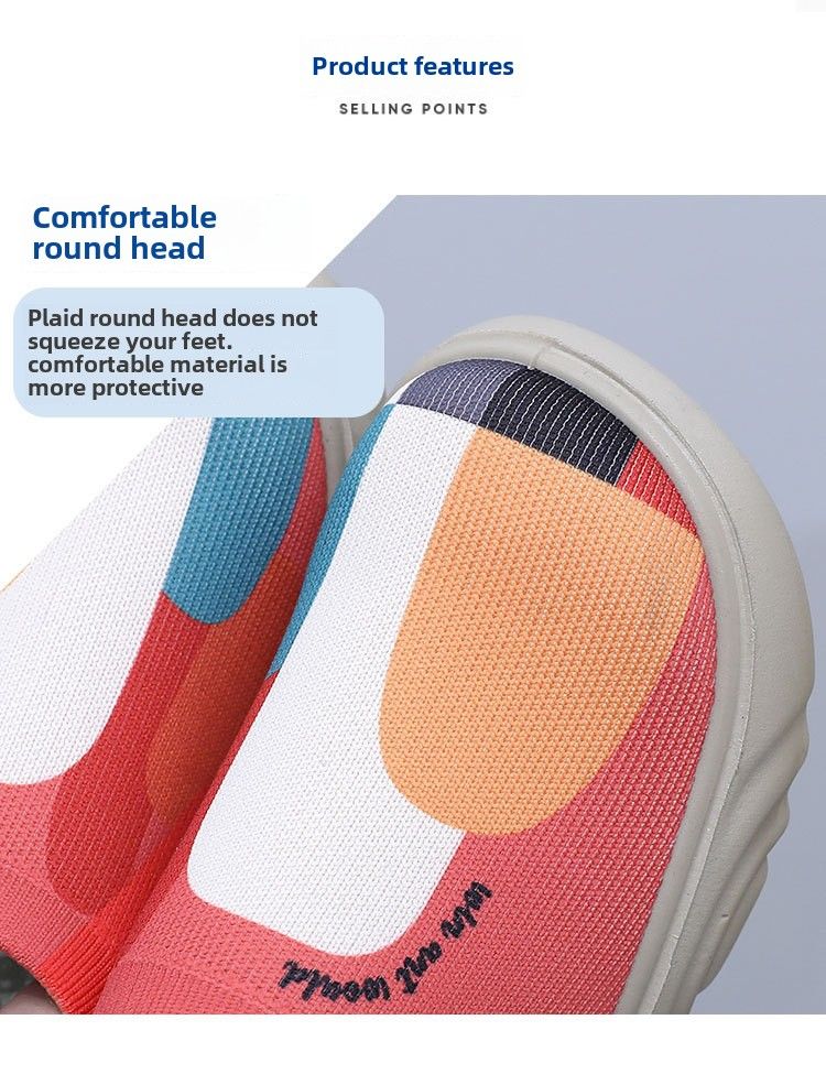 Neue Damenschuhe aus altem Peking-Stoff, trendige, bemalte Freizeitschuhe, weiche Sohle, weiche Oberfläche, fliegendes Weben, dicke Sohle, einpedalige Einzelschuhe_voghion.com
