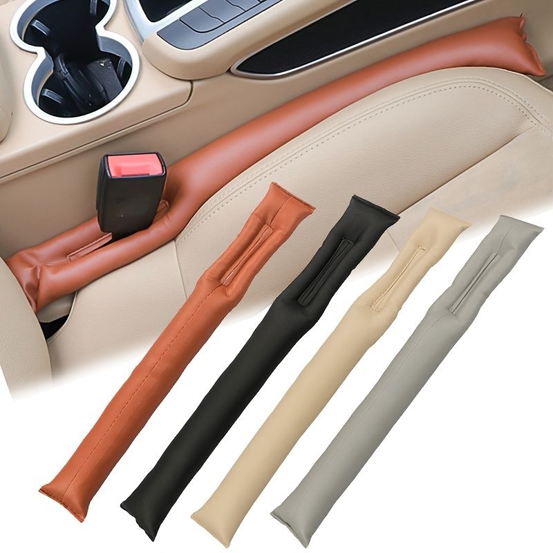 Seat Gap Filler Universal Soft Styling Padding Leather Leak Pads Plug Spacer Car Interior Decorative Accessories Filling_voghion.com