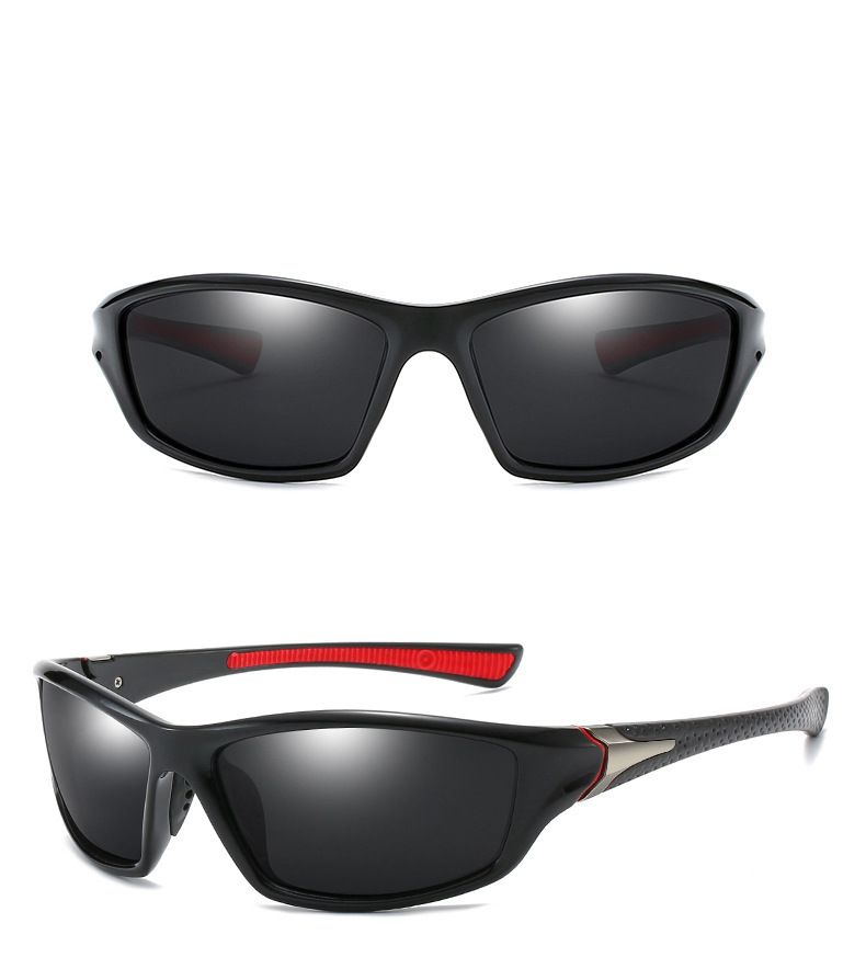 Nuovi occhiali da sole sportivi polarizzati antivento per mountain bike da corsa per uomo D120_voghion.com