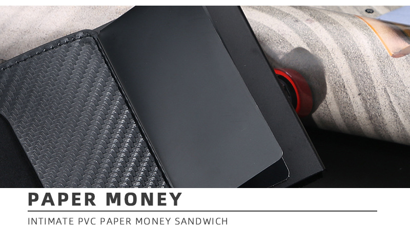 Baellerry Plaid Card Holder Mænd Metal Aluminium Box Automatisk Eject Card Holder Dame RFID Mænd Pung_voghion.com