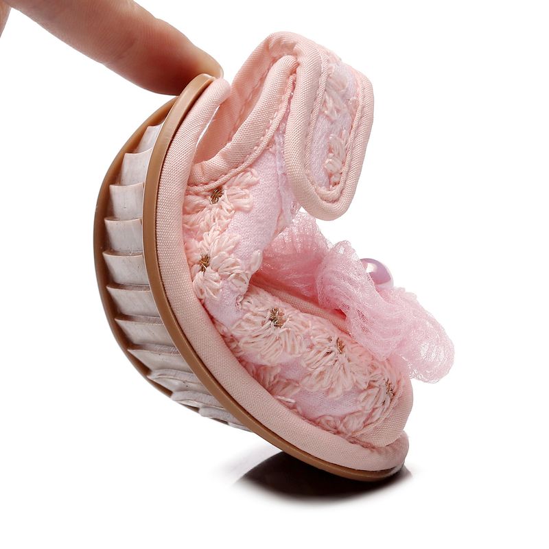 Mother & Kids Factory direct wholesale new summer sandals small flower baby toddler shoes baby shoes_voghion.com