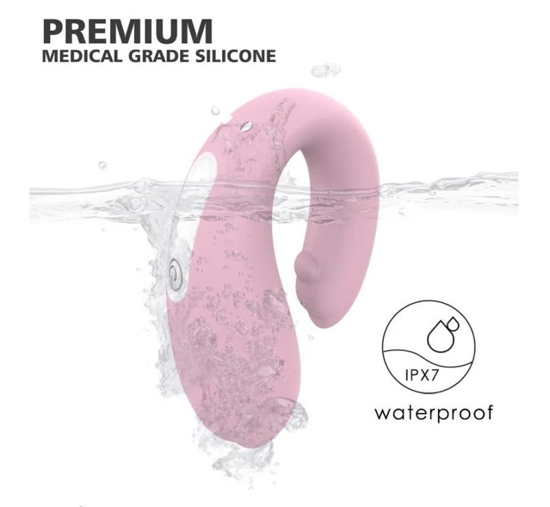 Drahtlose Share Vibe Fernbedienung G-Punkt Delphin Vibrator Klitoris Stimulator Doppeldildo Vibratoren für Frauen_voghion.com