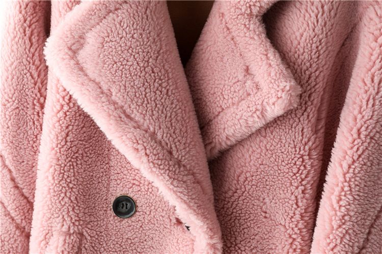 Női ruházat Téli új báránynyíró közepes hosszúságú báránybőr bunda_voghion.com