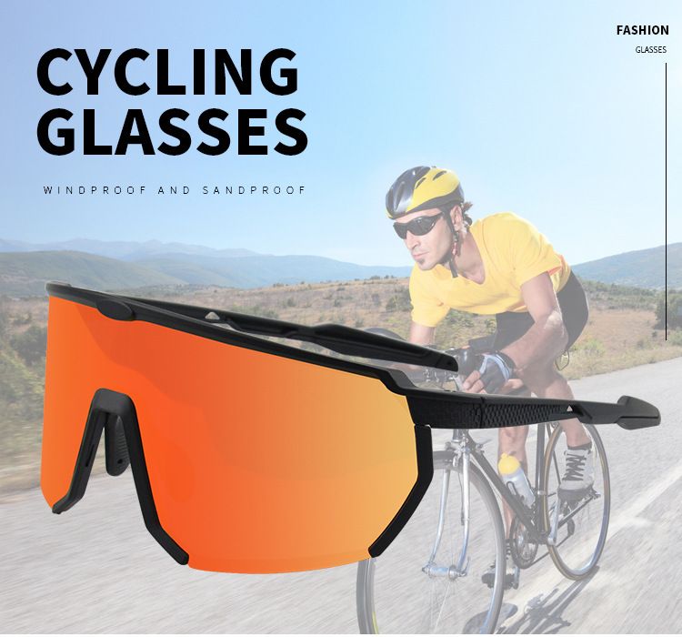 Occhiali da ciclismo polarizzati, occhiali antivento per bici da corsa e da equitazione sulla sabbia, occhiali da sole da arrampicata in montagna_voghion.com