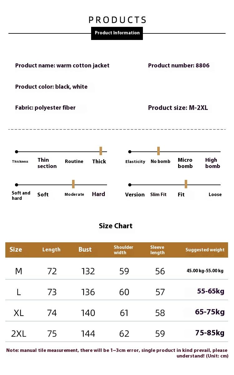 Dienvidaustrumāzijas jaunā ziemas studentu sieviešu īsā maizes korejiešu burtu dūnu jaka, moderna kokvilnas mētelis_voghion.com