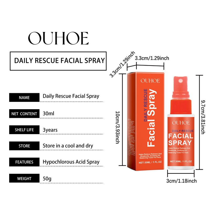 OUHOE Moisturizing Spray, Facial Toner Soothing And Moisturizing Skin Refreshing And Not Greasy And Gentle And Moisturizing_voghion.com