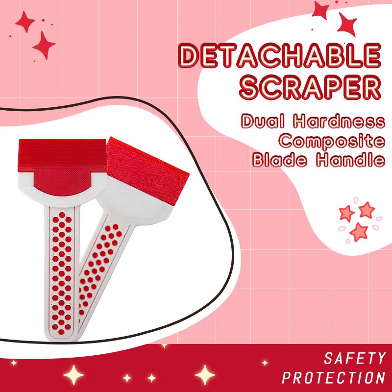 New Detachable Scraper Short Handle Crevice Cleaner Home Plastic Cleaning Tool_voghion.com