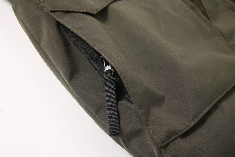 Robuste Winter-Steppjacke für Damen und Herren – Russischer Bestseller (L-XXXXL, Schwarz/Armeegrün/Khaki, mit/ohne Pelzbesatz)_voghion.com