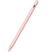 6.-11. Nesil Tabletler İçin Kalem - Apple iPad Pro 11"/12.9"/M4, iPad Air 3/4/5/M2/M3, iPad Mini 5/6 Nesil Beyaz ile Uyumlu 2 Hızlı Şarjlı Aktif Kalem_voghion.com