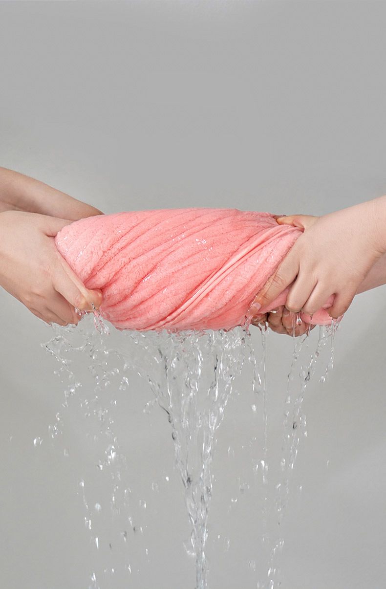 Antibacterial Coral Fleece Face Towel Ultra Soft Absorbent For Adults Kids_voghion.com