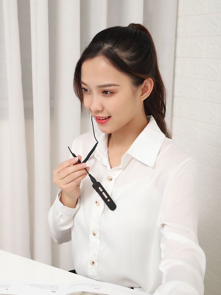 Mini auricolare walkie-talkie in miniatura per parrucchiere, salone di bellezza, ristorante, portatile, wireless, piccola coppia_voghion.com