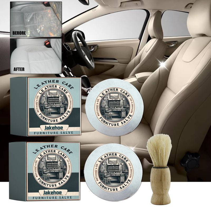 Unguento per la cura e la riparazione di pelletteria e abbigliamento in pelle, Unguento per la cura e la riparazione di pelletteria e abbigliamento in pelle, Pulizia e manutenzione di divani per sedili auto_voghion.com