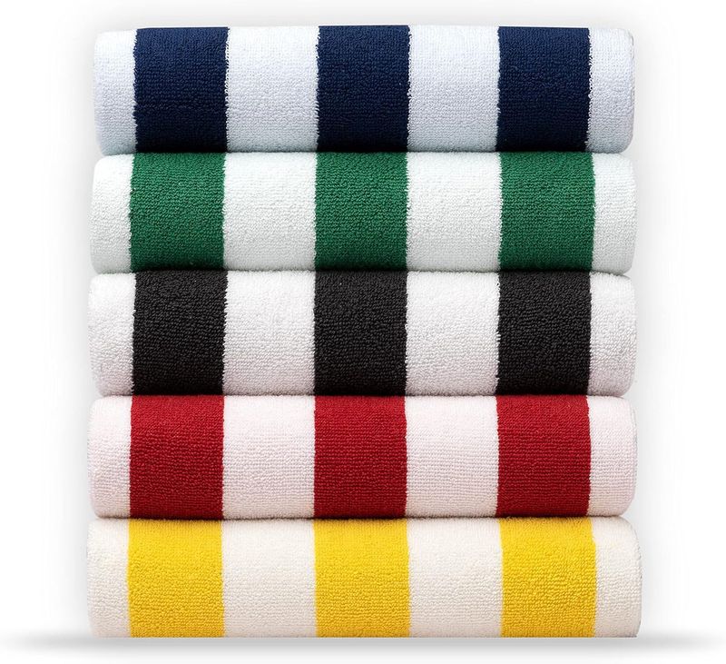Oversized Cotton Beach Towel - Super Absorbent Bath & Swim Towel For Pool, Camping, Travel & Cruise Accessories_voghion.com