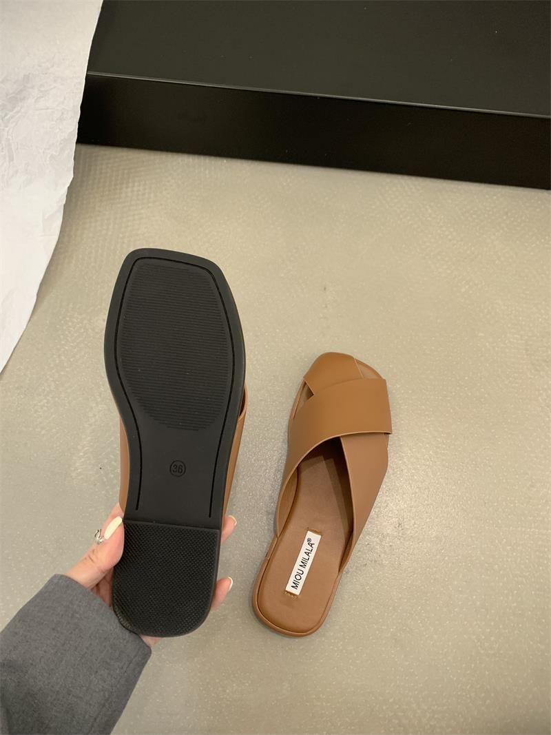 Pantofi de damă Half Dragged primăvara/vara 2024_voghion.com