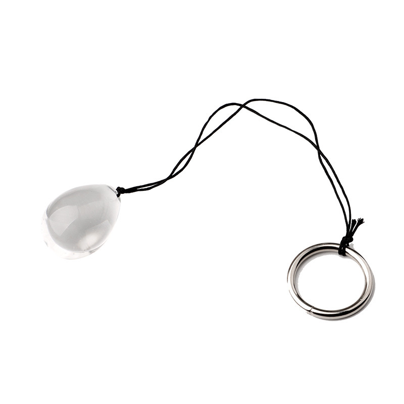 Perline di vetro trasparente Back Court Pull Bead l Ball Butt Plug 21/25/30mm Diametro Sesso anale Tos per donna uomo_voghion.com