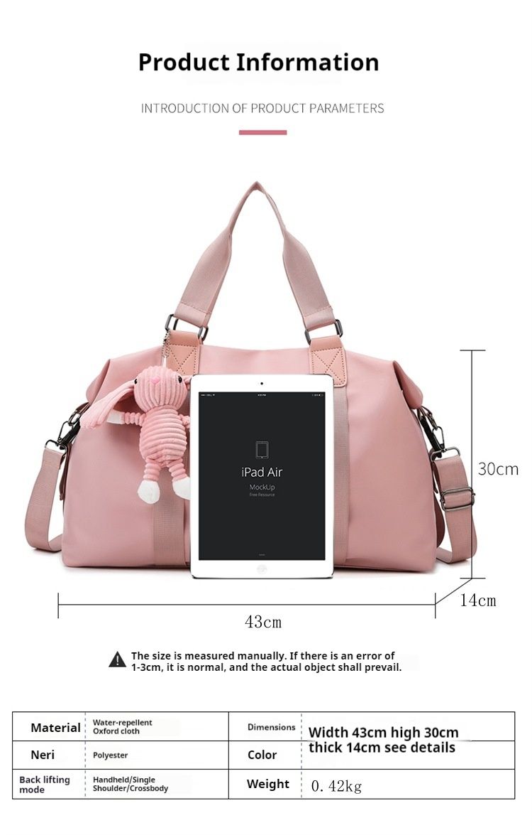 Borsa da viaggio, a mano, monospalla, a tracolla, alla moda, grande capacità, borsa da viaggio_voghion.com