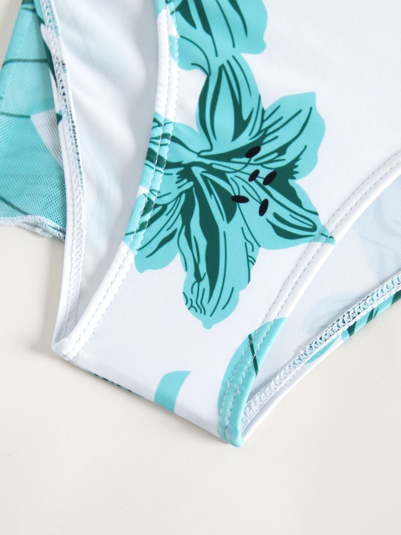 Dameskleding Mode High End Sexy Multi Color Bedrukte Bikini BIKINI Driedelig Damesbadpak_voghion.com