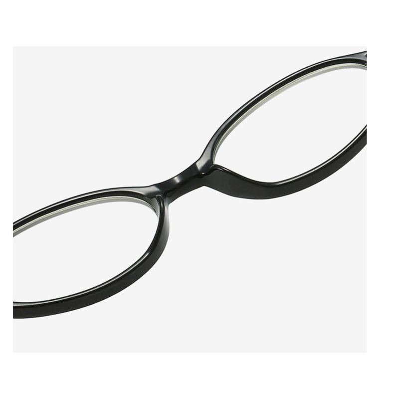 Women's Blue Light Blocking Oval Small Frame Glasses_voghion.com