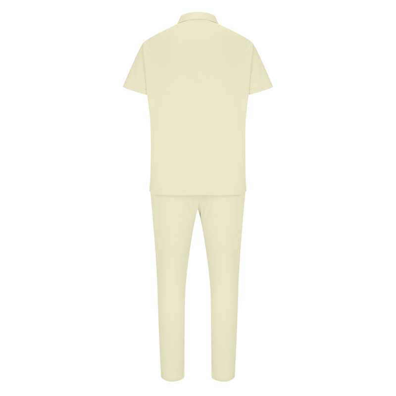 Men's Basic Solid Color Casual Sports Suit_voghion.com