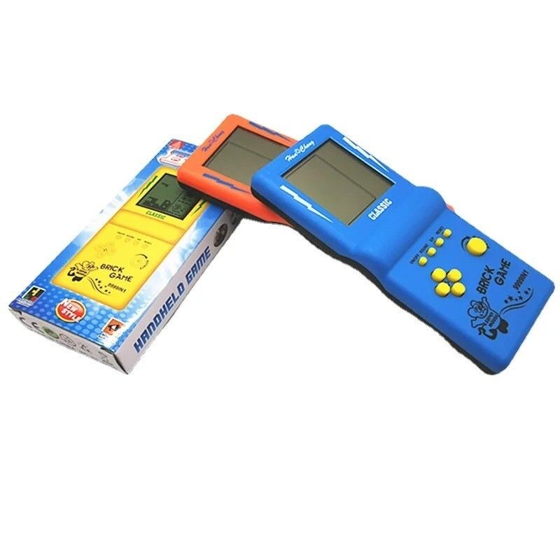 BRICK GAME CONSOLE HANDHELD ARCADE CLASSIC RETRO CALCULATOR GAMES BIG LCD SCREEN_voghion.com
