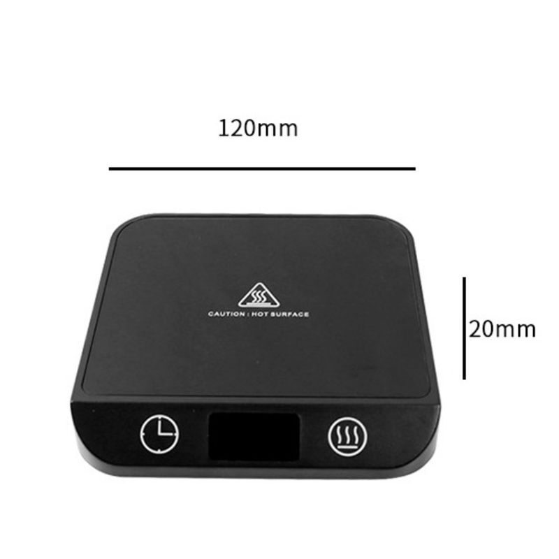 New Constant Milk Coffee Heater Six-Level Temperature Adjustment Timer Intelligent Heating Coaster 70 Degrees_voghion.com