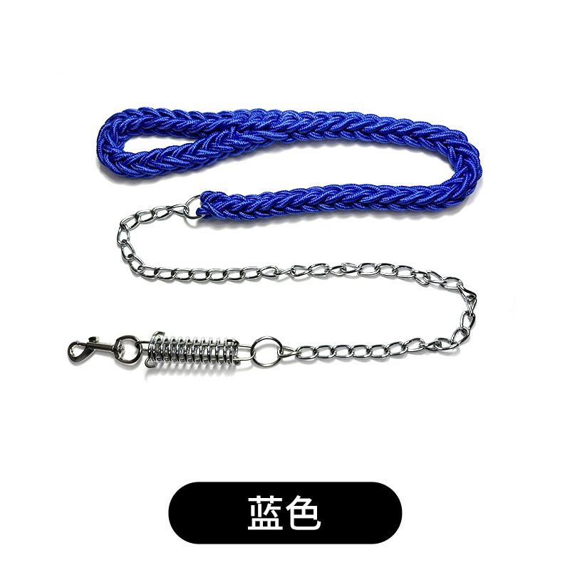 Internet-Promi-Nylon-Hundeleine, bissfest, explosionsgeschützt, achtsträngig, Traktion, für mittelgroße und große Hunde_voghion.com