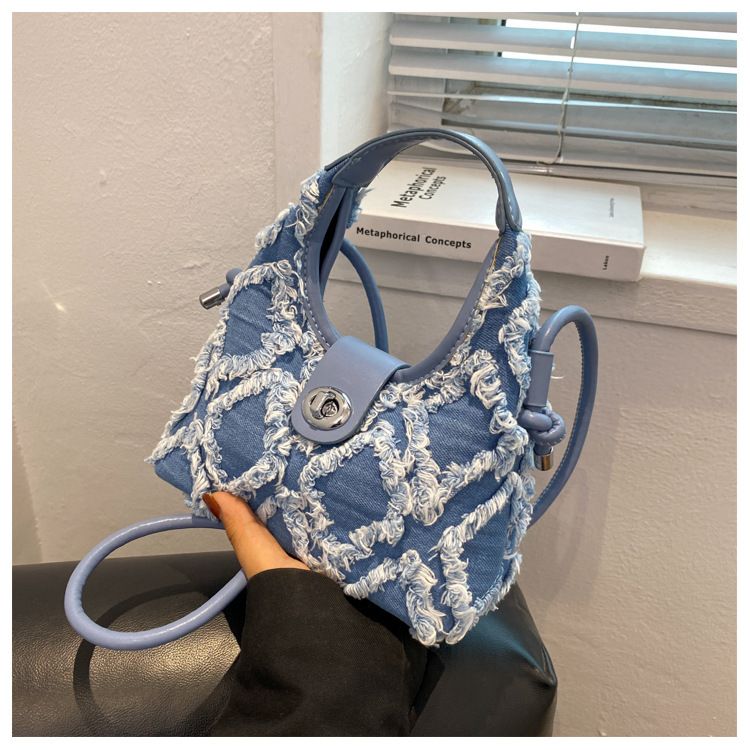 Nile Garden Tupsu Cowboy naisille 2024 Kevät/kesä Muoti Tyttö Käsilaukku Yhden Olkalaukku Crossbody_voghion.com