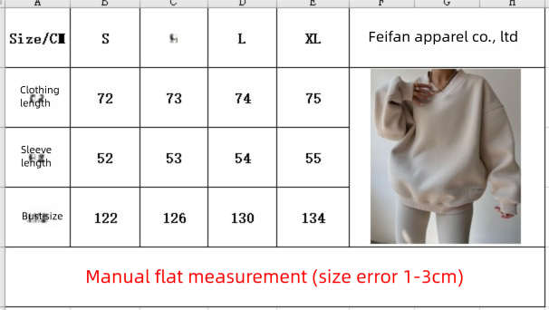 Felpa versatile a maniche lunghe con scollo a V, nuova collezione autunno inverno 2023, con adesivo transfrontaliero, ampia e europea e americana_voghion.com