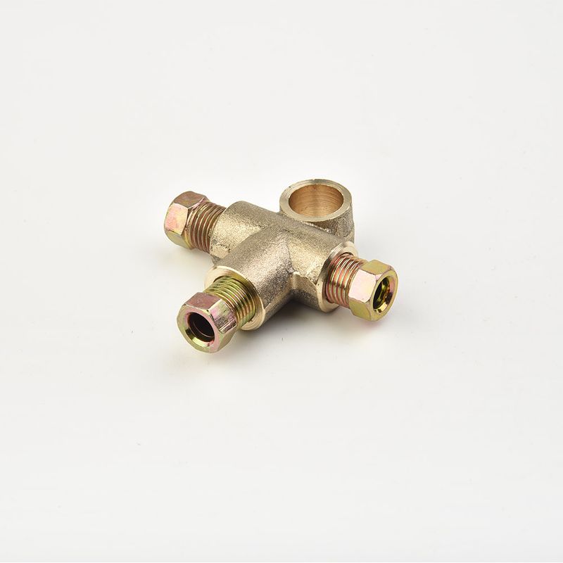 Unions Upgrade Your Brake System Way T Piece Tee with 3 Male Nuts Short Union M10 10mm for 3/16 Pipe_voghion.com