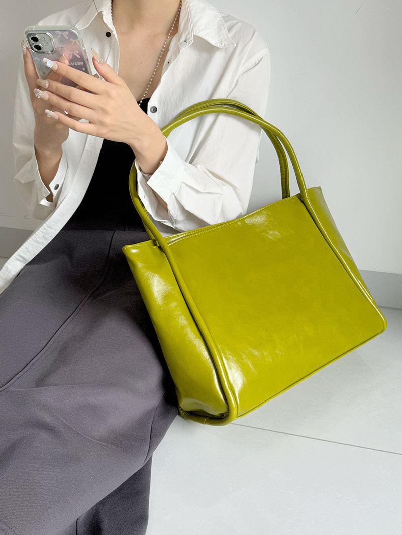 Women's Bags Bag Women's New Style Hand Held Single Shoulder Large Capacity Versatile Casual Underarm Bag Commuter Campus Tote Bag_voghion.com