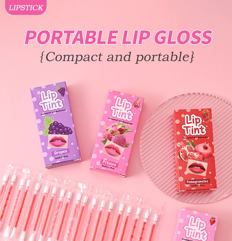 Lip Tint Swabs – 8HR Transfer-Proof Liquid Lipstick (4 Shades)_voghion.com