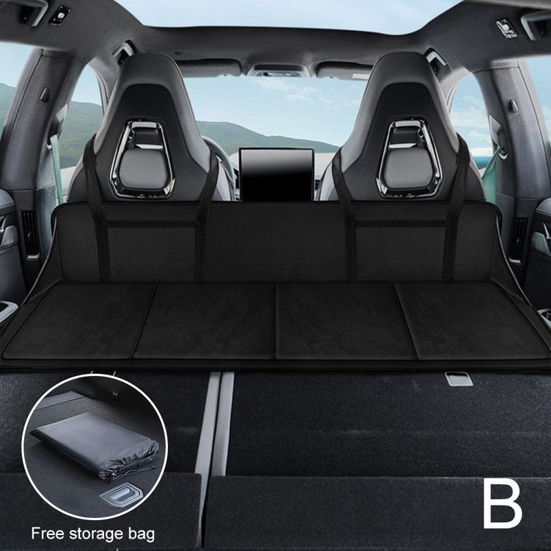 Cama Capô Proteção SUV No Carro Banco Traseiro Dobrável Placa de Extensão Porta-malas Dormir Camping Cama Mat_voghion.com